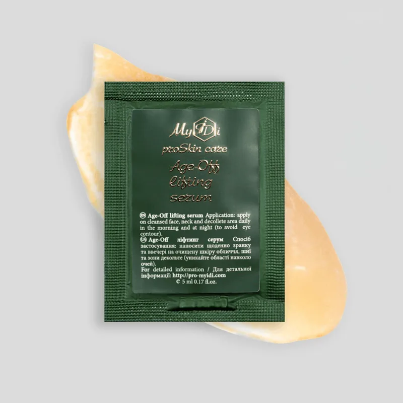 Антивікова сироватка для обличчя Age-off lifting serum (пробник), 5 мл