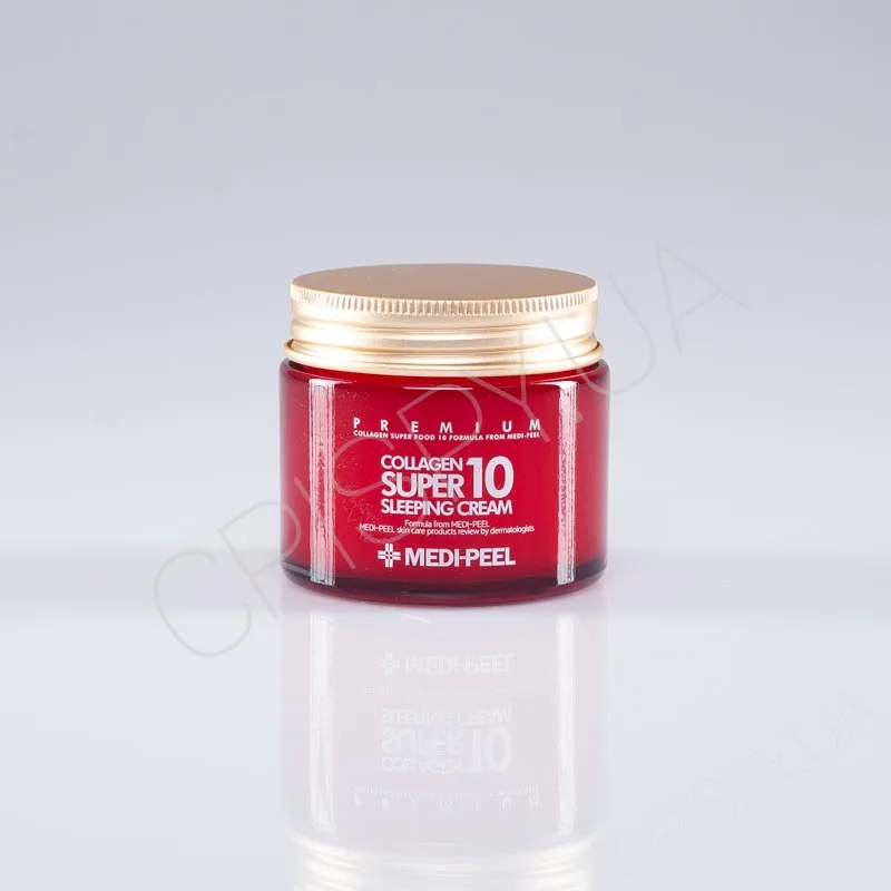 Нічний омолоджуючий крем з колагеном і суперфудами - Medi Peel Collagen Super 10 Sleeping Cream, 70 мл