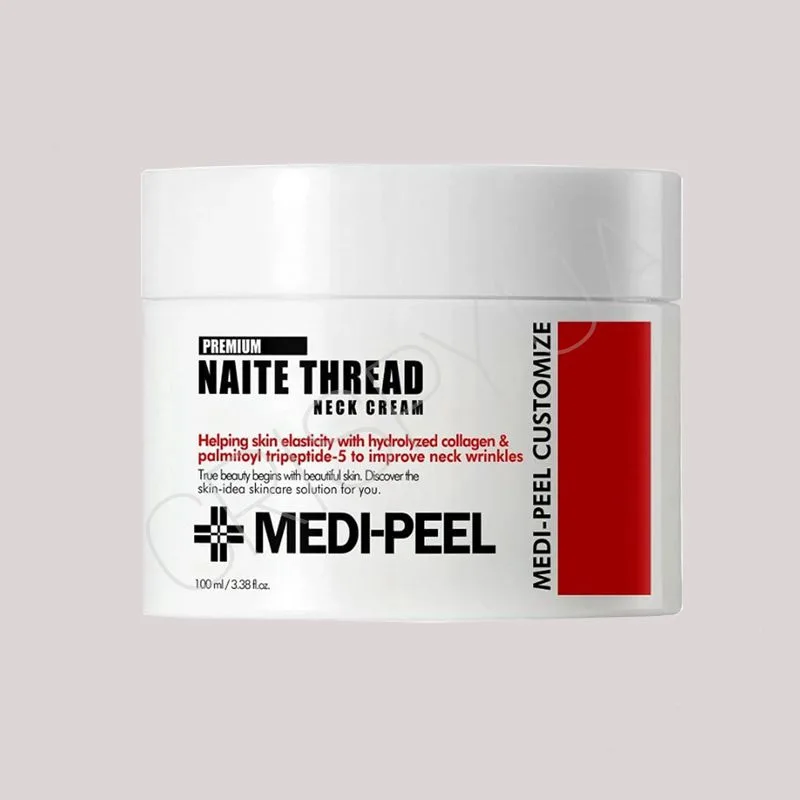Антивіковий крем проти зморшок на шиї та декольте купити - MEDI-PEEL NAITE THREAD NECK CREAM