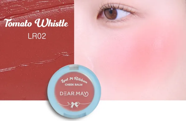 Dearmay Lost Ribbon Cheek Balm – кремові рум'яна LR02 Tomato Whistle