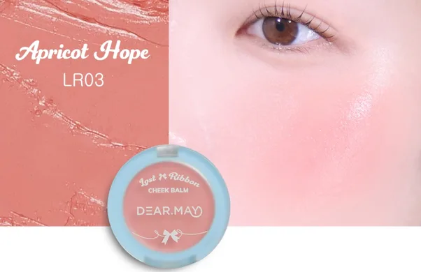 Dearmay Lost Ribbon Cheek Balm – кремові рум'яна LR03 Apricot Hope