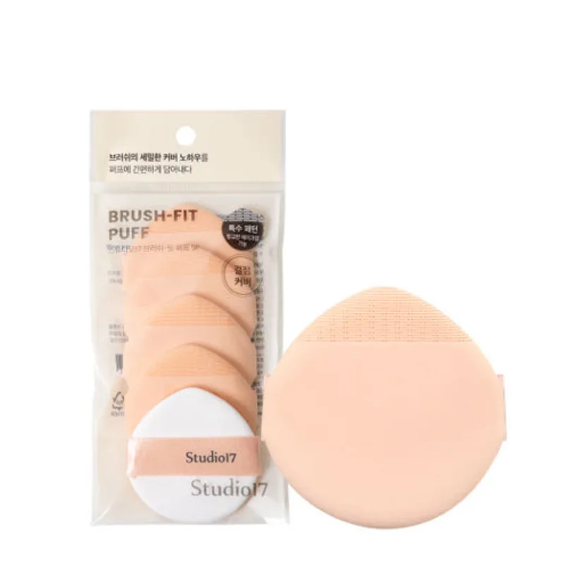 Аплікатори для кушона Studio17 Brush Fit Puff (5шт)