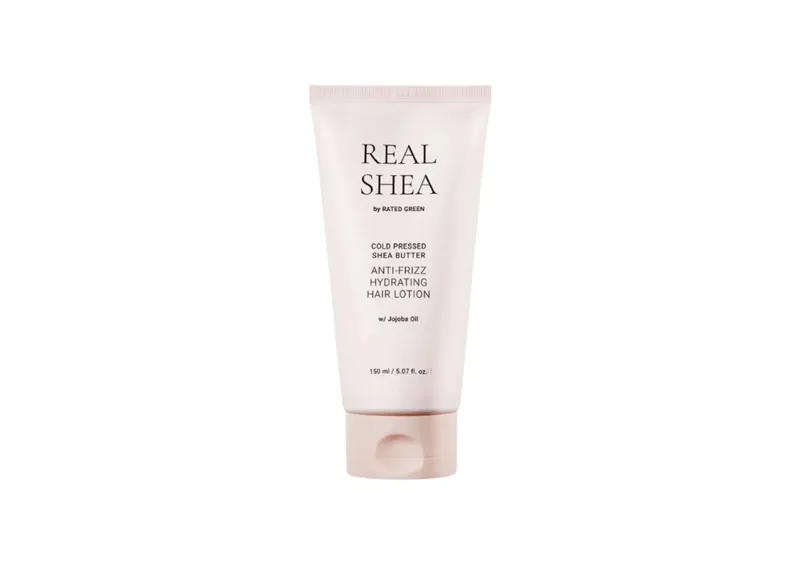 Зволожуючий лосьйон для волосся з маслом ши RATED GREEN Real Shea Cold Pressed Shea Butter Anti-frizz Hydrating Hair Lotion 150 мл