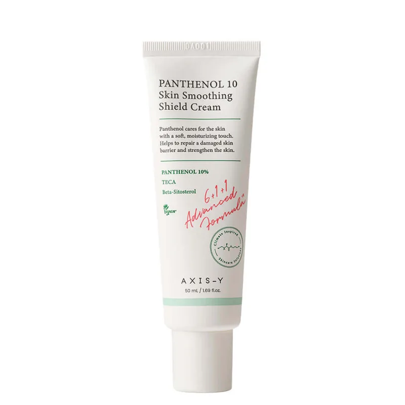 AXIS-Y Panthenol 10 Skin Smoothing Shield Cream — Заспокійливий крем для обличчя з пантенолом