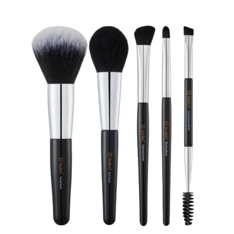 Studio17 Portable Makeup Brush Set — Набір пензлів для макіяжу студійної якості (5 шт)