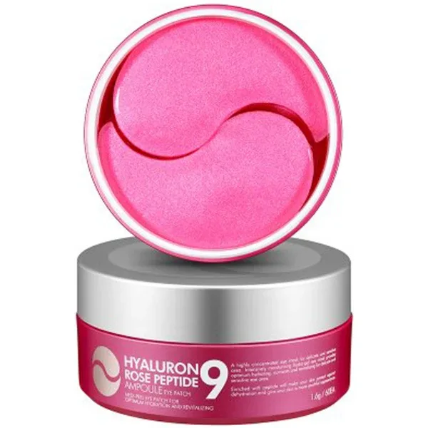 MEDI-PEEL Hyaluron Rose Peptide Eye Patch - Гідрогелеві патчі з екстрактом троянди та пептидами