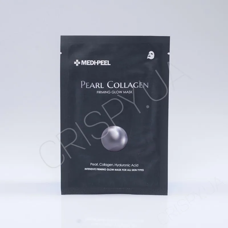 Тканинна маска проти зморшок з екстрактом перлів та колагеном - MEDI-PEEL Pearl Collagen