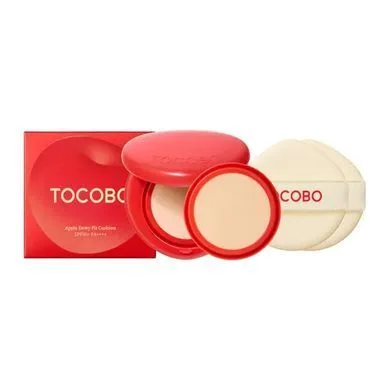 Tocobo Apple Dewy Fit Cushion (Refill Kit) – cяючий тональний кушон (+ ЗАПАСКА) 19 Cream