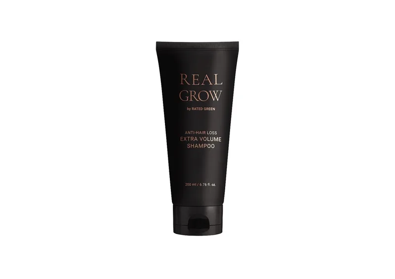 Шампунь для об’єму волосся та профілактики випадіння RATED GREEN Real Grow Anti Hair Loss Extra Volume Shampoo 200 мл