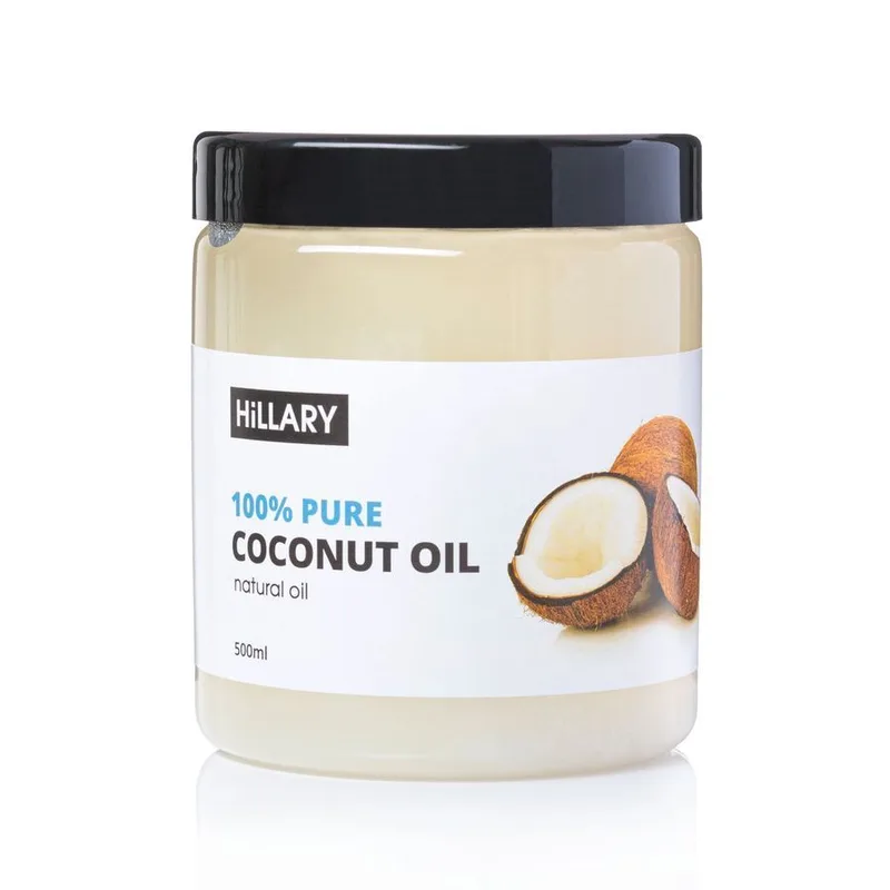 Рафінована кокосова олія Hillary 100% Pure Coconut Oil