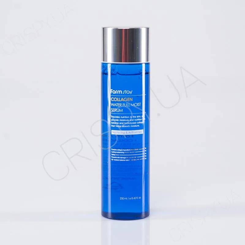 Зволожуюча сироватка з колагеном – FarmStay Collagen Water Full Moist Serum, 250 мл