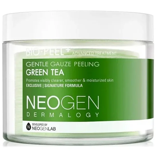 Neogen Bio Peel Gauze Peeling Green Tea - Пілінг диски з екстрактом зеленого чаю
