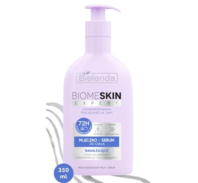 Зволожуюче молочко-серум для тіла 2в1 - Biome Skin Expert