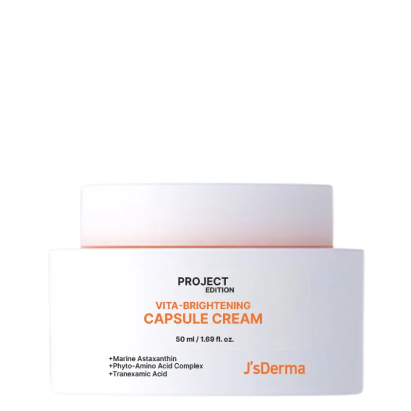 J’sDerma Project Edition Vita-Brightening Capsule Cream — Освітлюючий вітамінний крем для обличчя