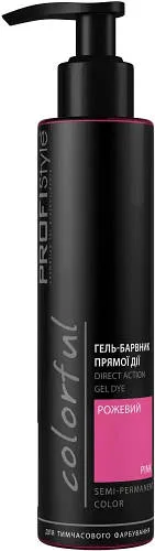 Гель-барвник прямої дії для креативного тонування ProfiStyle Colorful