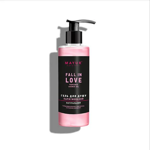 Парфумований гель для душу Fall in love натуральний TM Mayur