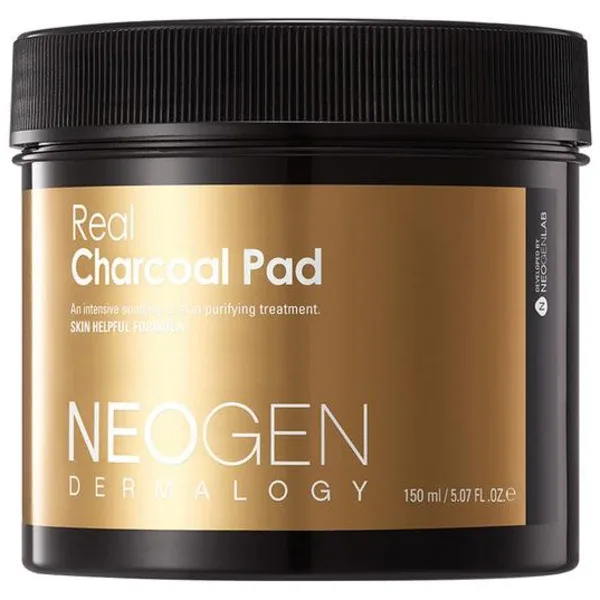 Neogen Real Charcoal Pad - Очищаючі пілінг-диски з вугіллям