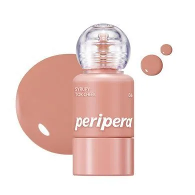 Peripera Syrupy Tok Cheek – рідкі рум'яна 06 Nutty Milktea