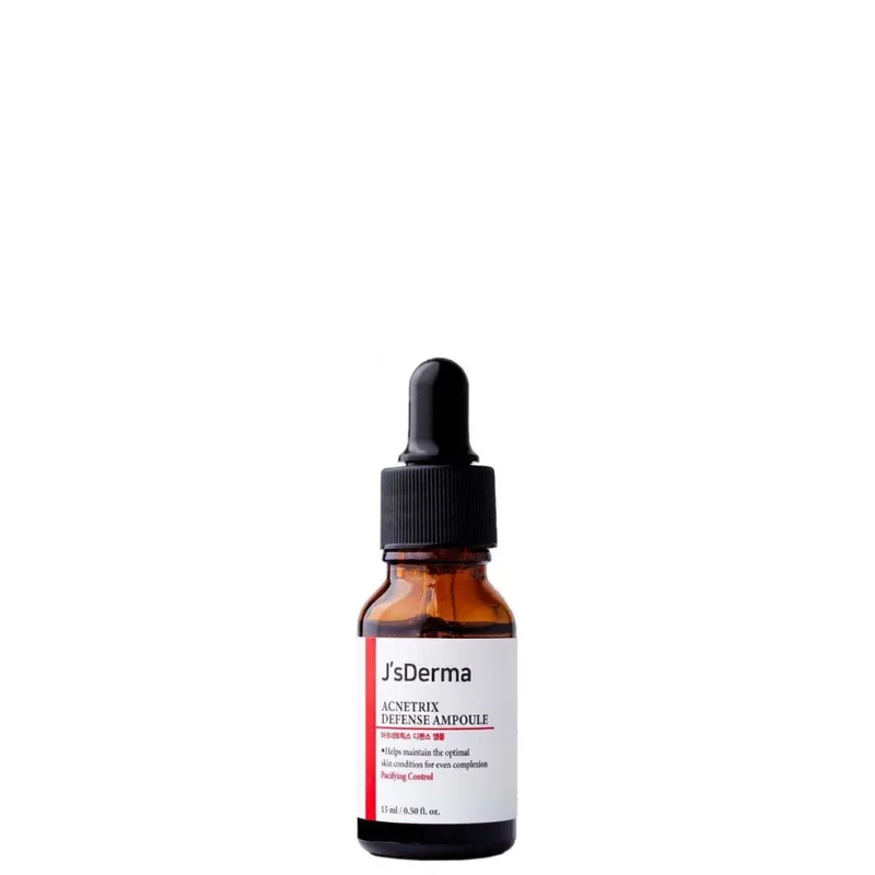 JsDerma Acnetrix Defense Ampoule 15 мл — Інтенсивна сироватка для проблемної шкіри