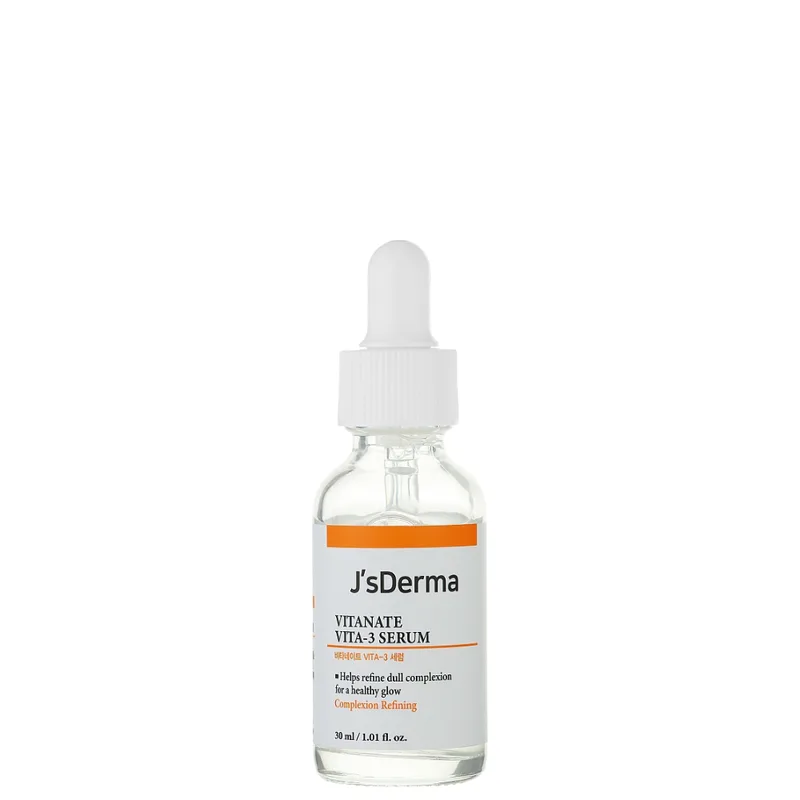 JsDerma Vitanate VITA-3 Serum 30 мл — Сироватка для вирівнювання тону з ніацинамідом