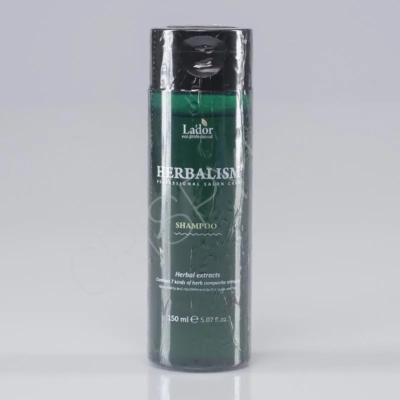 Міні-версія шампуню проти випадіння волосся Ладор купити - LADOR HERBALISM SHAMPOO пробники корейської косметики