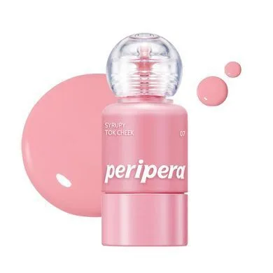 Peripera Syrupy Tok Cheek – рідкі рум'яна 07 Fluffy Pink