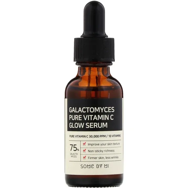 SOME BY MI Galactomyces Pure Vitamin C Glow Serum - Сироватка з галактомісісом та вітаміном С для сяйва шкіри