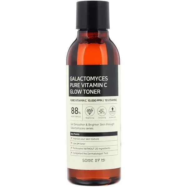 SOME BY MI Galactomyces Pure Vitamin C Glow Toner - Тонер з галактомісісом та вітаміном С для сяйва шкіри