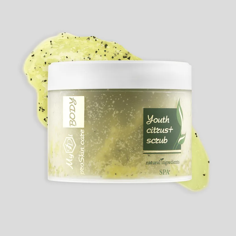 Омолоджуючий скраб для тіла цитрус+ скраб Youth citrus+ scrub, 300 мл