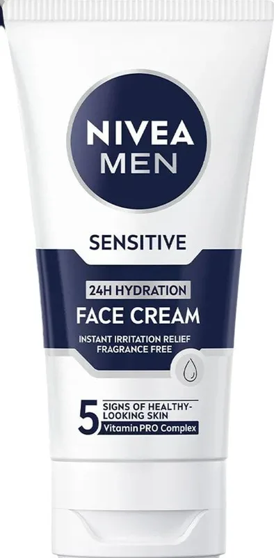 Зволожуючий крем NIVEA MEN для чутливої шкіри 75 мл