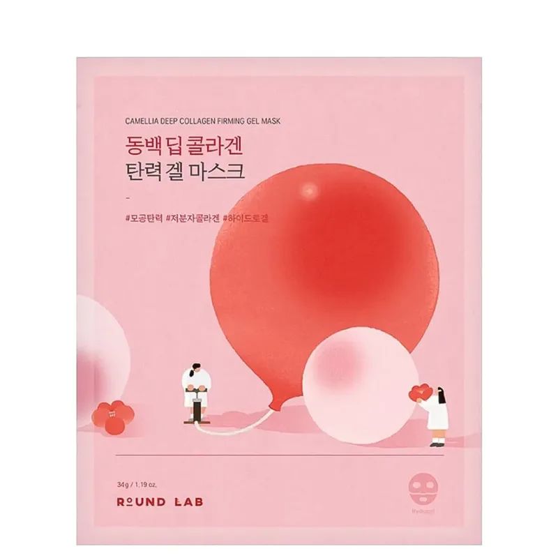 Round Lab Camellia Deep Collagen Firming Gel Mask — Гідрогелева маска з колагеном