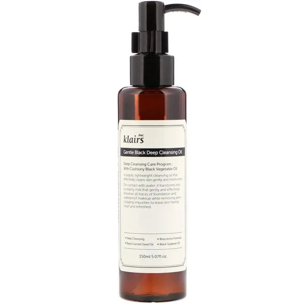 Klairs Gentle Black Deep Cleansing Oil