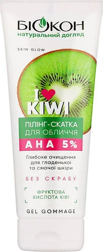 Пілінг-скатка для обличчя Біокон I Love Kiwi 75 мл