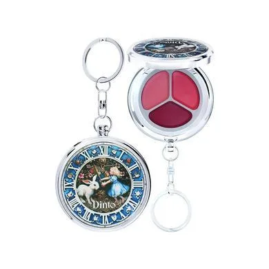 Dinto (Alice Collection) Blurring Time to Kiss & Blush – бальзам для губ та кремові рум'яна 606 Cool Winter