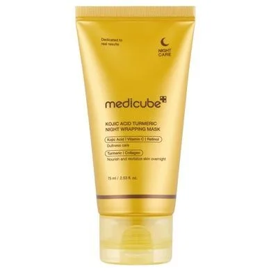 Уцінка Medicube Kojic Acid Turmeric Night Wrapping Mask