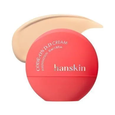 Hanskin Code On Double D Cream Foundation – стійкий тональний крем #21N Light Beige