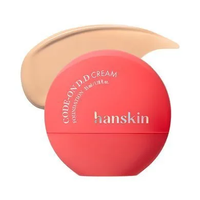 Hanskin Code On Double D Cream Foundation – стійкий тональний крем #23N Natural Beige