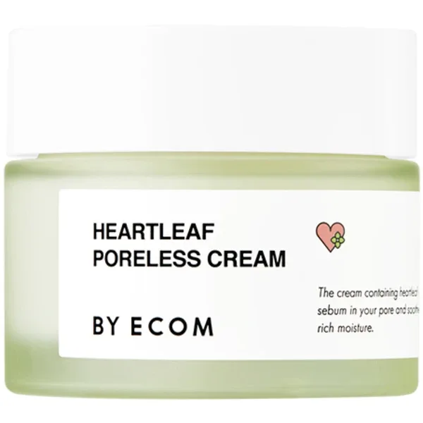 BY ECOM Heartleaf Poreless Cream - Крем для звуження пор