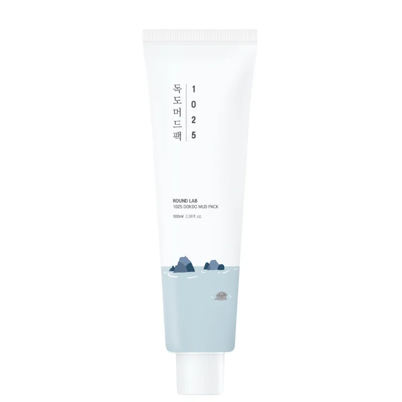 Round Lab 1025 Dokdo Mud Pack 100 мл — Очищуюча глиняна маска з морською водою