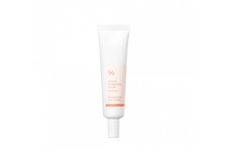 Веганський тональний ВВ-крем з екстрактом комбучі DR. CEURACLE Vegan Kombucha Tea BB Cream Normal 30 мл