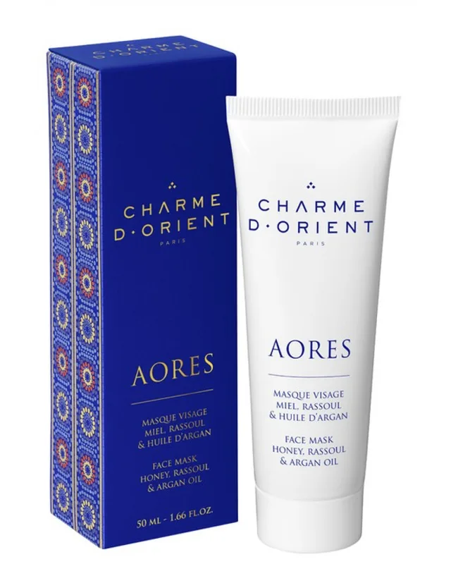 Charme d Orient Маска для обличчя з аргановою олією, медом і глиною Рассул, 50 мл