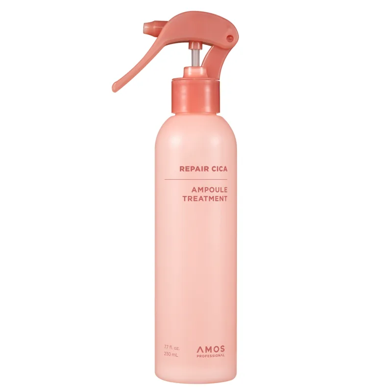 Amos Professional Repair Cica Ampoule Treatment 230 мл — Відновлювальний спрей для пошкодженого волосся
