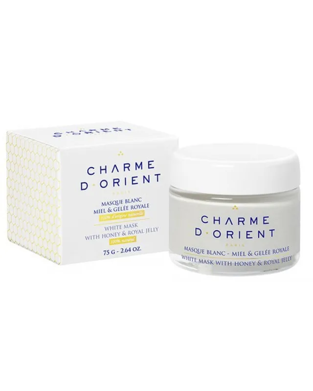 Charme d Orient Біла маска з медом і маточним молочком, 75 г