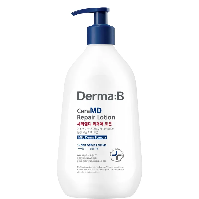 Derma:B CeraMD Repair Lotion 400 мл — Відновлюючий лосьйон для тіла з церамідами