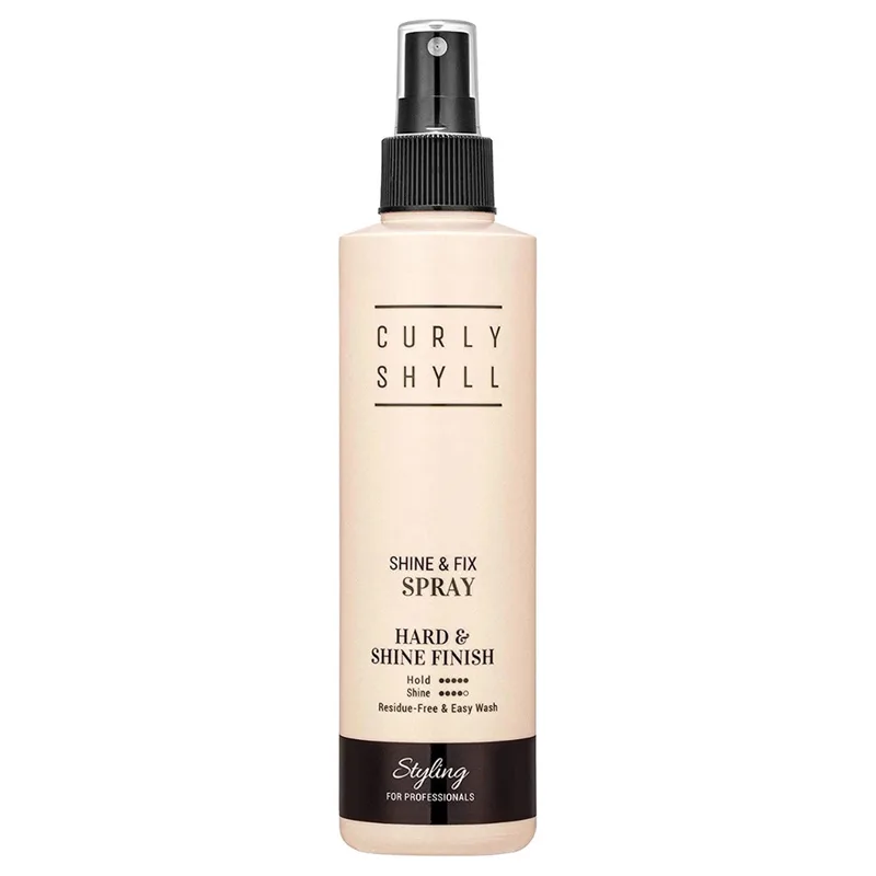 Curly Shyll Shine & Fix Spray 240 мл — Фіксуючий спрей для волосся