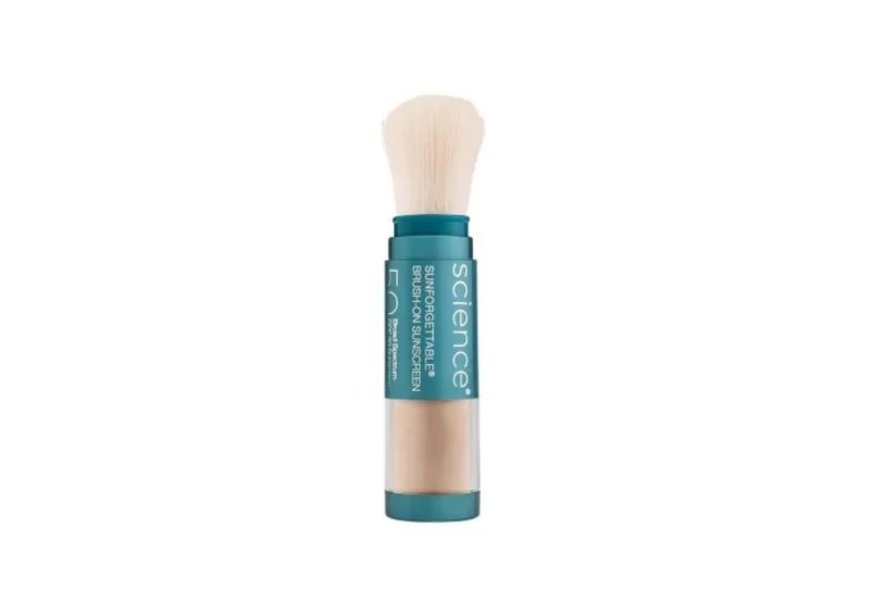 Cонцезахисна пудра з пензлем COLORESCIENCE Brush-On Shield SPF 50 Medium 6 г