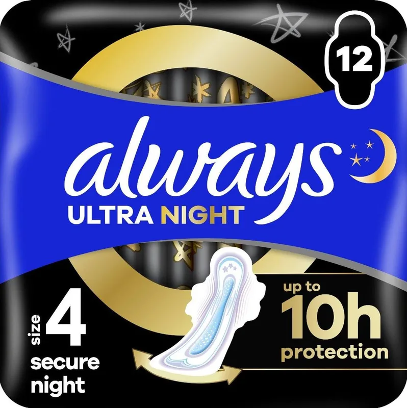 Гігієнічні прокладки Always Ultra Secure Night