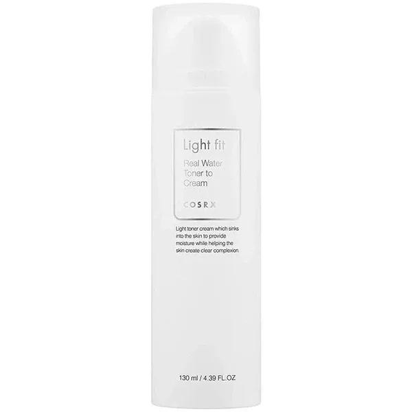 Cosrx Light Fit Real Water Toner to Cream