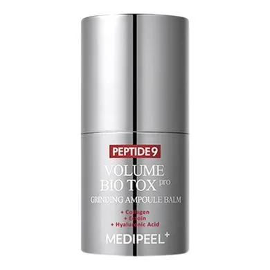 Бальзам для губ і обличчя з пептидами - Medi Peel Peptide 9 Volume Bio Tox Grinding Lip and Face Ampoule Balm PRO, 14 г