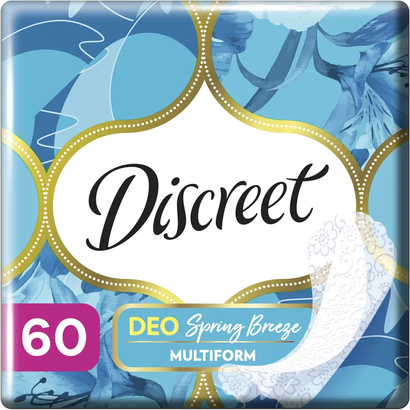 Прокладки щоденні Discreet Deo Spring Breeze 60 шт.